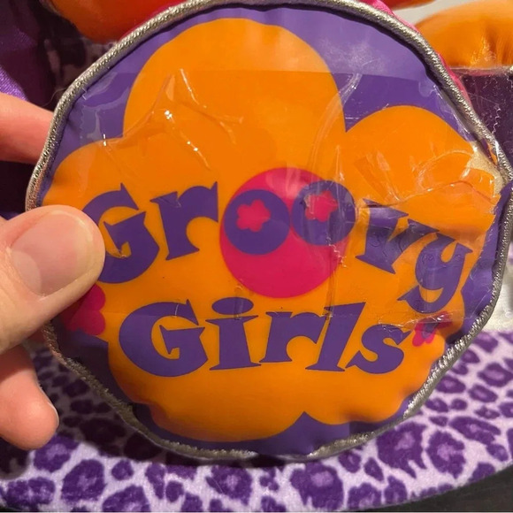 Groovy Girls by Manhattan Toy DRUM SET with Waist strap, plush 2001 - Picture 2 of 11